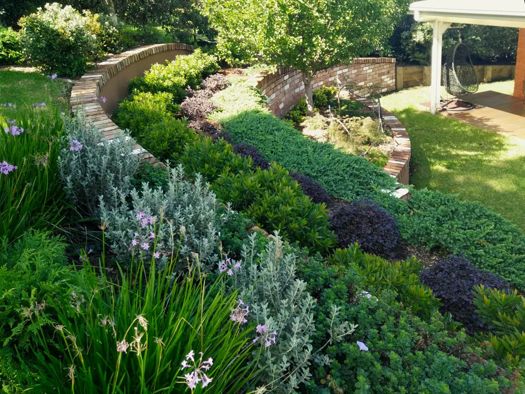 Amazing terraced garden