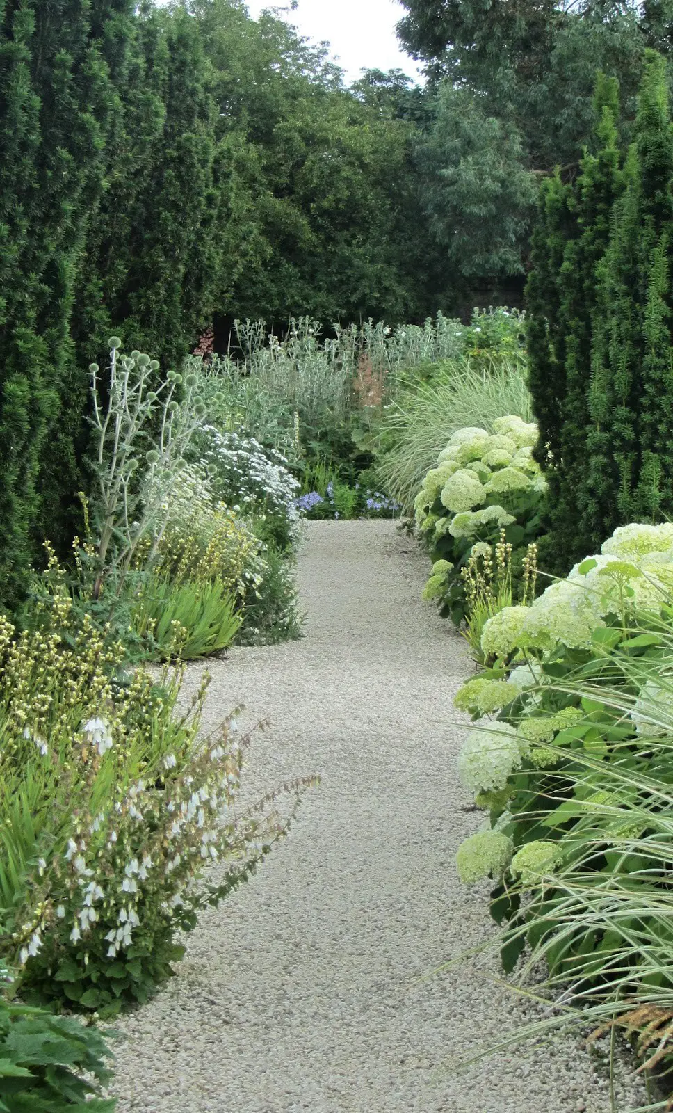 Cottage garden path