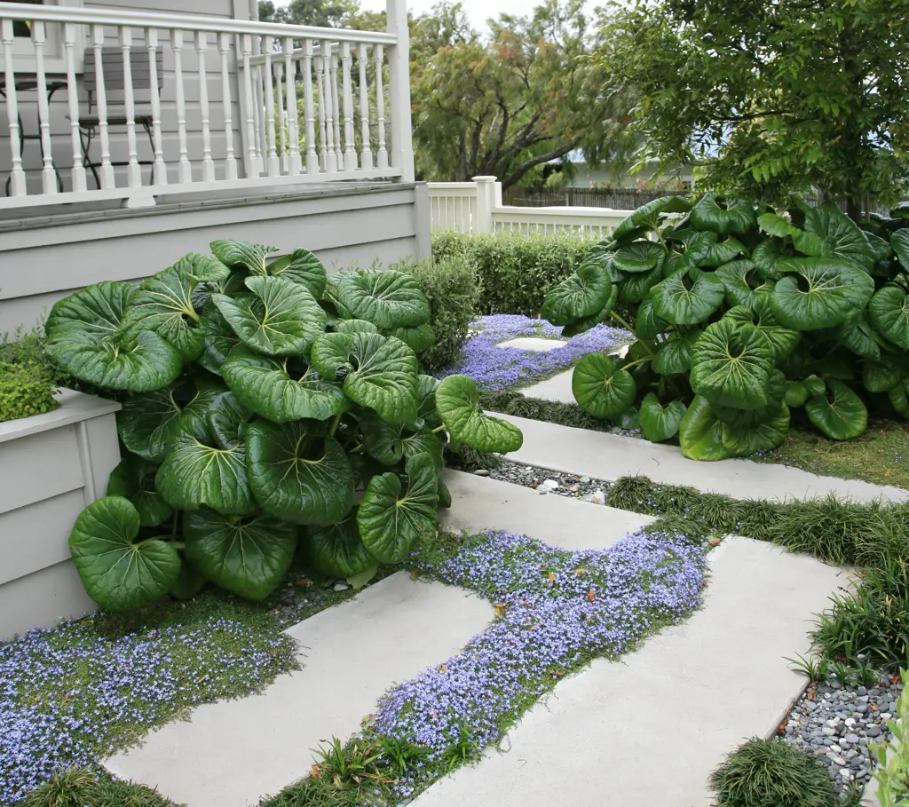 Ligularia and Isotoma