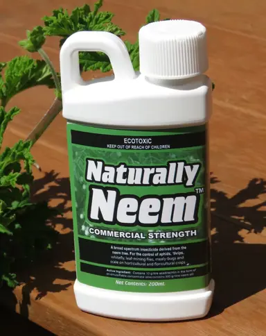 Naturally Neem Insecticide 200 ml container